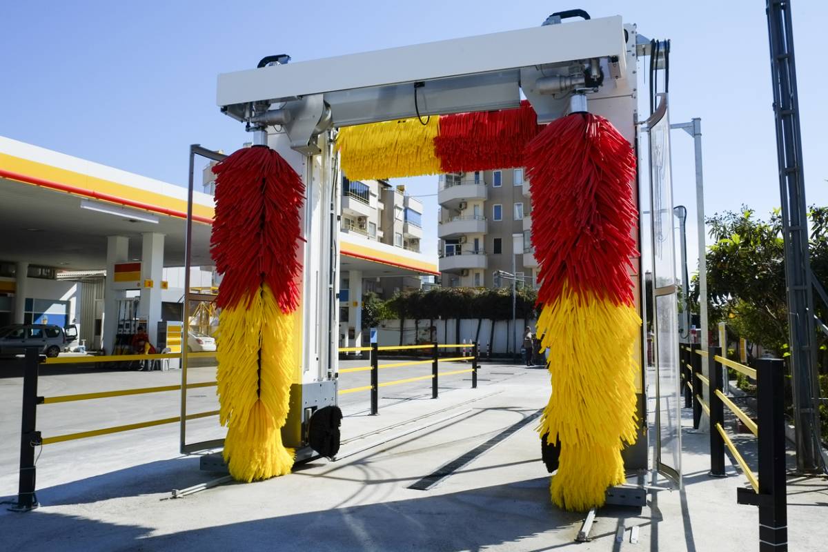 portique de lavage